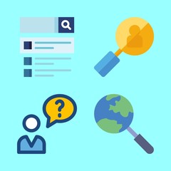 seo icons set. technology, adult, target and programming graphic works