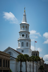 Church Steeple in Charleston