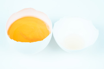 Tavuk yumurtası ve sarısı