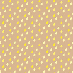 Colorful drops seamless vector pattern, texture, background.