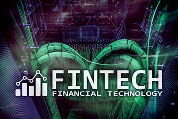 Fintech - Financial technology. Business solution and software development.