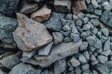 Texture and pattern of grey stone
