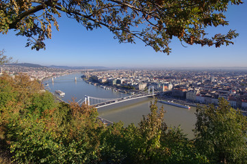 Budapest cityscape in day. Hungary
