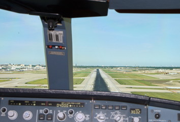 Aircraft on final approach
