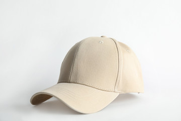 Baseball cap on white background. Mock up for design