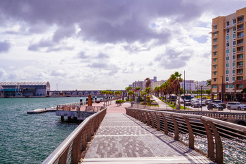 Colorful Coast of San Juan Puerto Rico