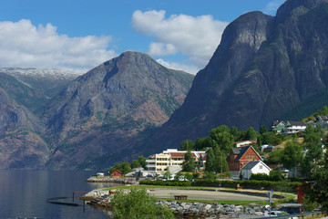 Small fishing village, Lofoten, Norway