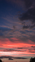 Brennender Himmel