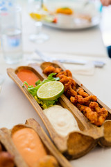 Delicious starter at lunch