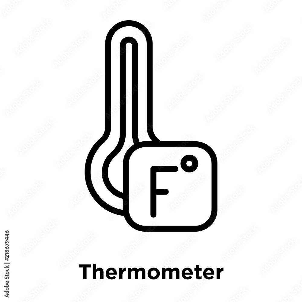 Poster thermometer icons isolated on white background. modern and editable thermometer icon. simple icon ve