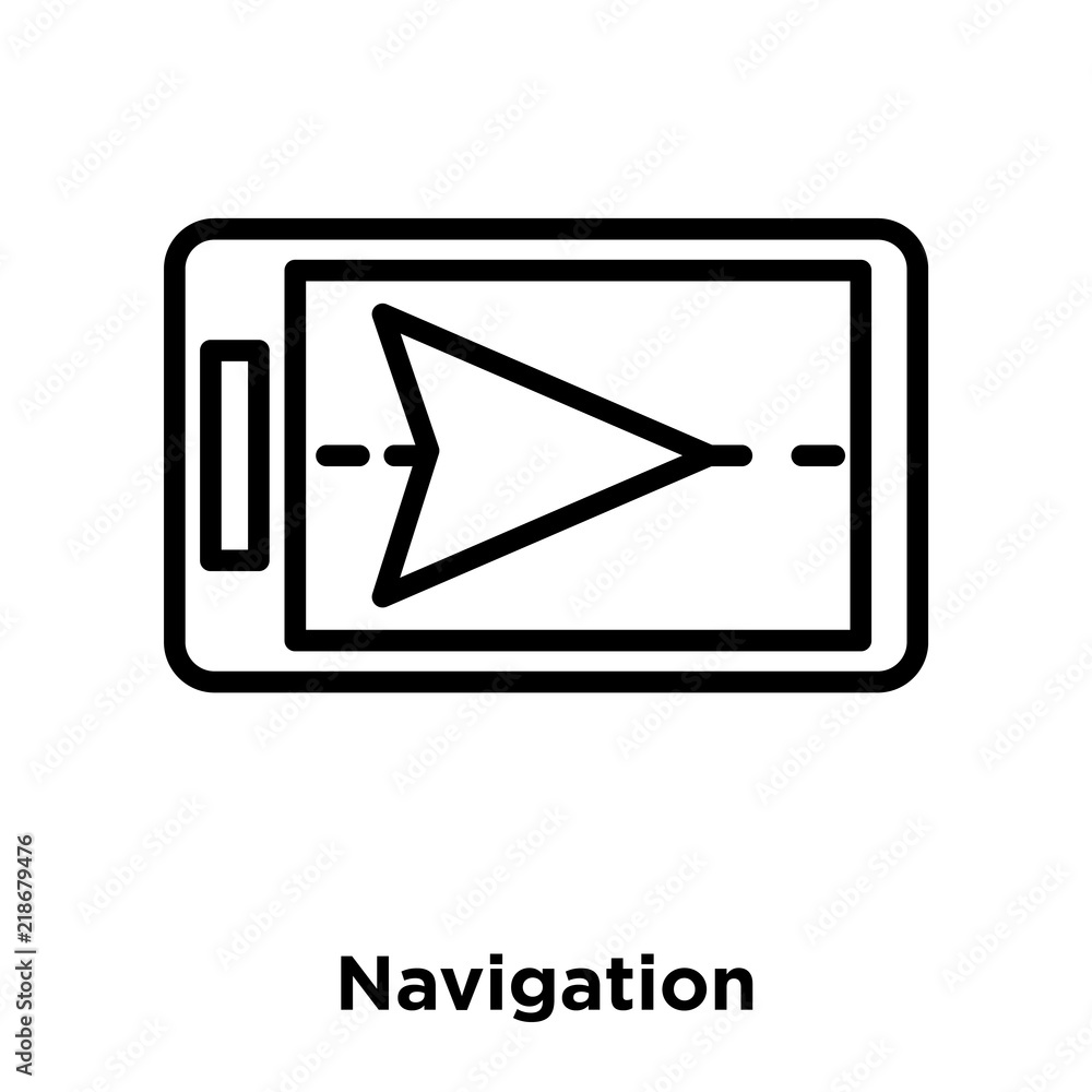 Poster navigation icon isolated on white background. modern and editable navigation icon. simple icons vect