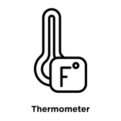 thermometer icons isolated on white background. Modern and editable thermometer icon. Simple icon vector illustration.