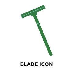 Blade icon vector isolated on white background, Blade sign