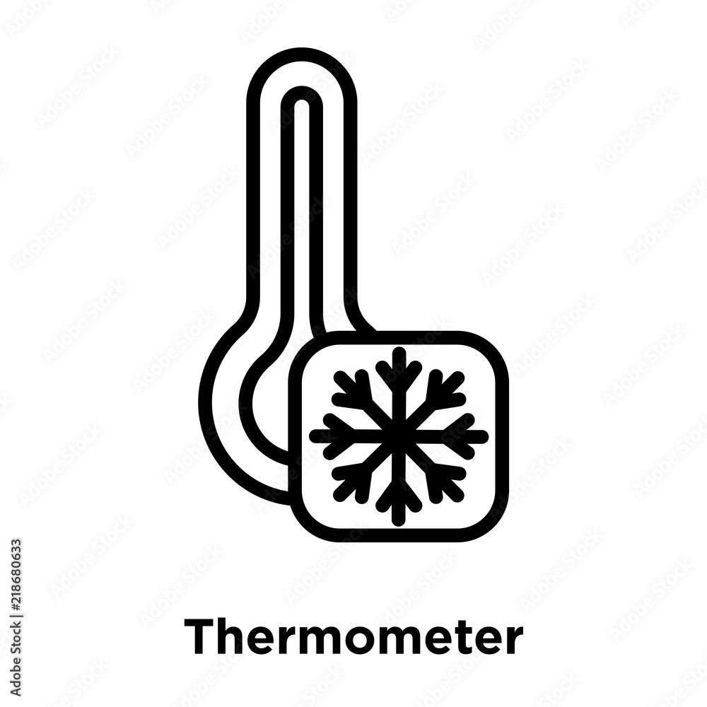 Poster thermometer icons isolated on white background. modern and editable thermometer icon. simple icon ve