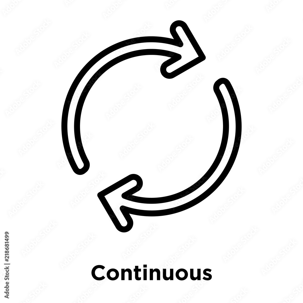 Poster continuous icons isolated on white background. modern and editable continuous icon. simple icon vect