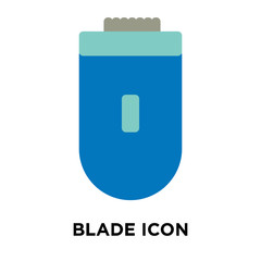 Blade icon vector isolated on white background, Blade sign