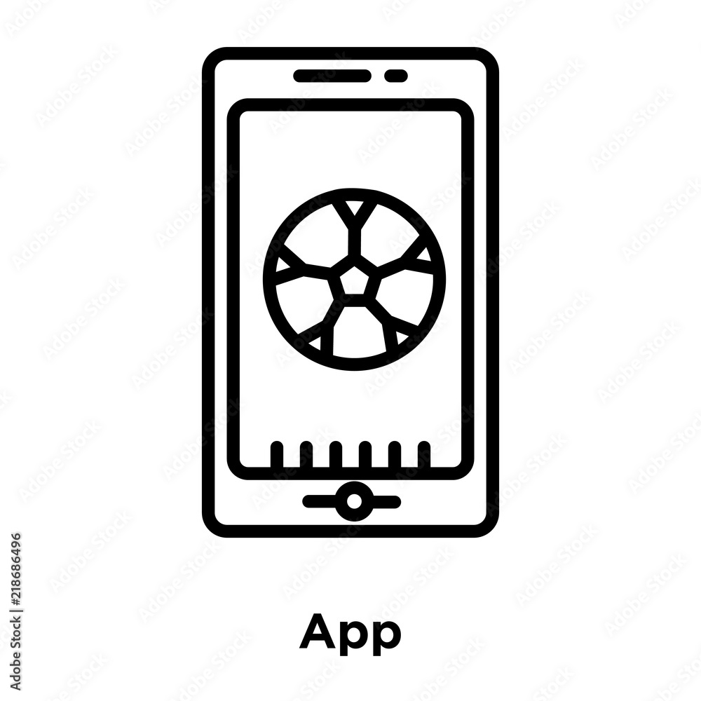 Poster app icon isolated on white background. modern and editable app icon. simple icons vector illustratio
