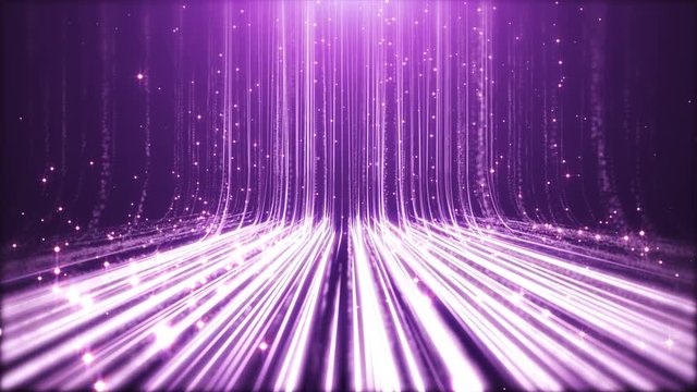 Purple partical Flow