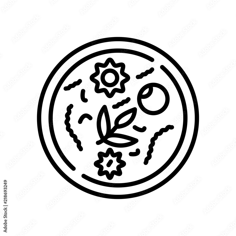 Poster congee icon isolated on white background. modern and editable congee icon. simple icons vector illus