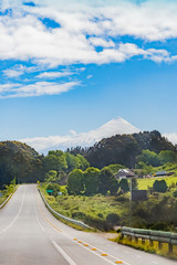 Naklejka premium オソルノ山 