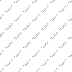 Line icon in outline style isolated on white background. Measuring and drawing symbol