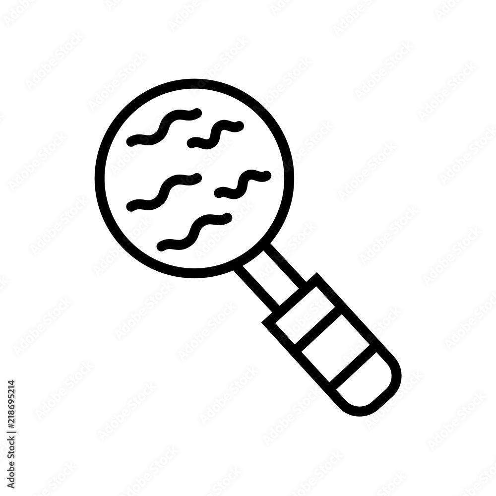 Poster loupe icon isolated on white background. modern and editable loupe icon. simple icons vector illustr