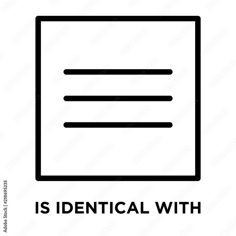 Poster is identical with icons isolated on white background. modern and editable is identical with icon. si