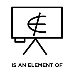 is an element of icons isolated on white background. Modern and editable is an element of icon. Simple icon vector illustration.