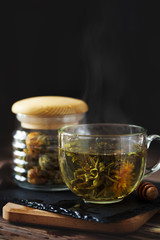 Hot Chinese Chrysanthemum Flower Tea cup