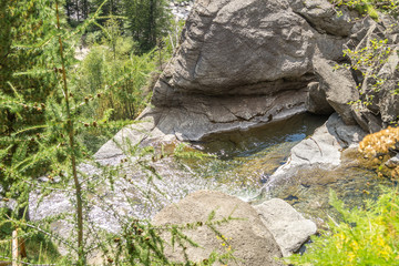 Mountain Panorama on summer