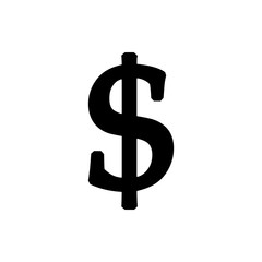 Obraz premium dollar sign icon. Element of web icon for mobile concept and web apps. Thin line dollar sign icon can be used for web and mobile