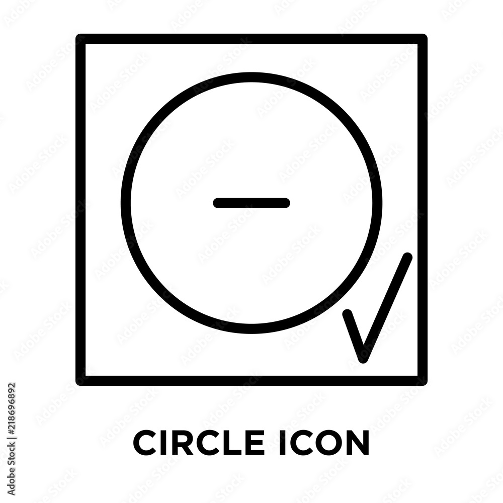 Poster circle icons isolated on white background. modern and editable circle icon. simple icon vector illus