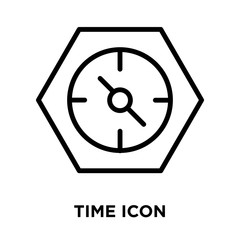 time icons isolated on white background. Modern and editable time icon. Simple icon vector illustration.