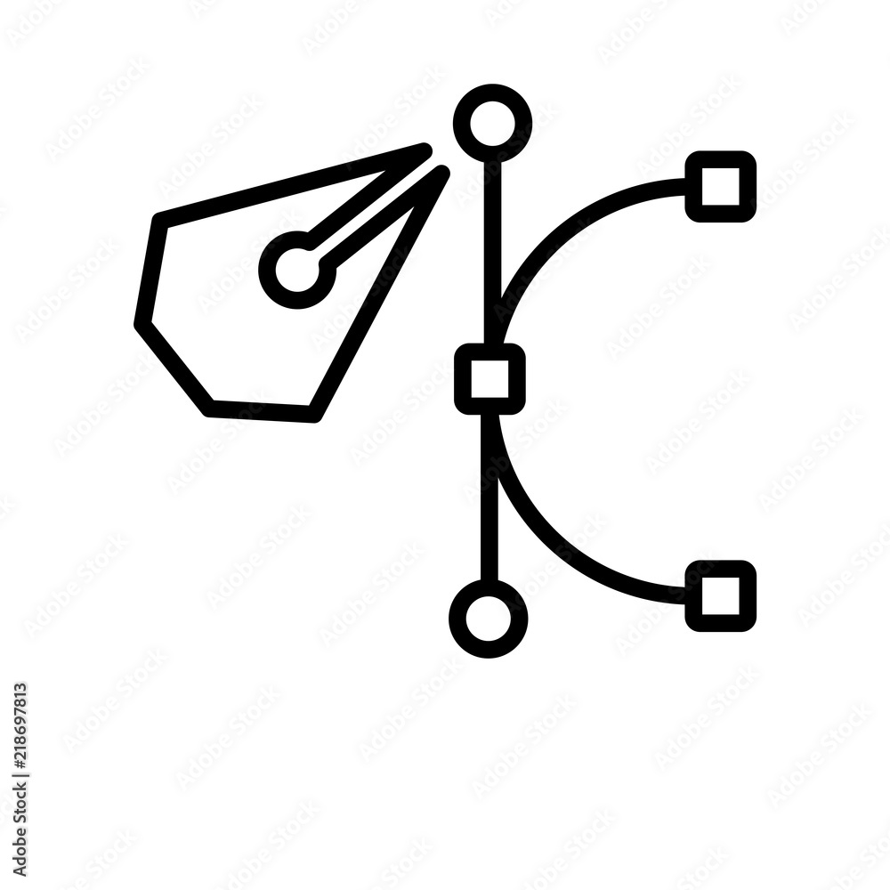 Poster vector icon vector isolated on white background, vector sign , line or linear design elements in out