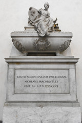 Sepoltura Niccolò Machiavelli - Firenze