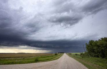 Prairie Storm Clouds Canada