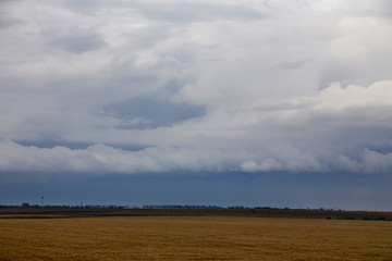 Fototapeta premium Prairie Storm Clouds Canada