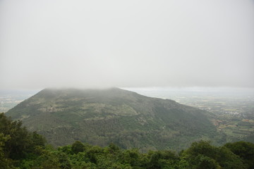 Nandi hills landscape view, Karnataka, India