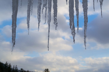 Icicles in Vermont
