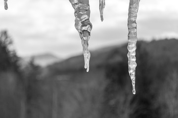 Icicles in Vermont