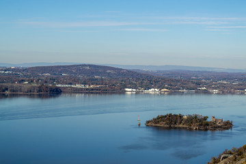 Hudson river from Breakneck Ridge