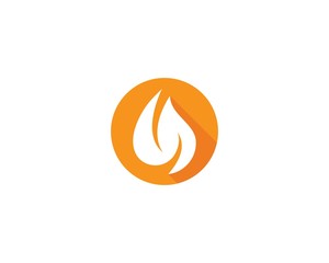 Fire flame Logo Template