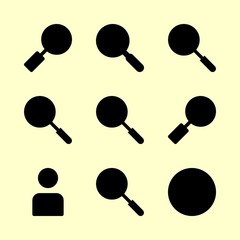 seo icons set. designer, connection, finance and using graphic works