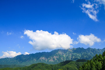 大望峠からの戸隠連峰