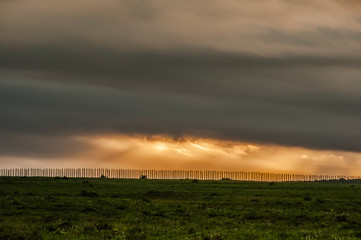 An African Sunset #1