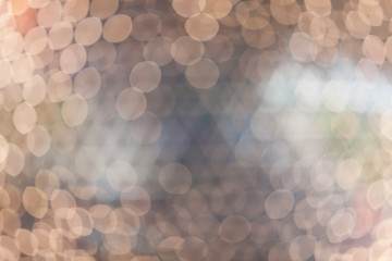 Blurred lights abstract background.