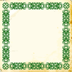 Vector baroque of vintage elements for design. 