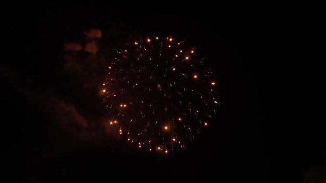日本の夏の風物詩、大花火大会