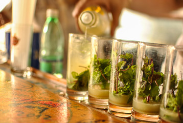 Let's drink some mojitos in cuba