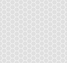  hexagon shapes. abstract geometric image. vector seamless pattern. white background